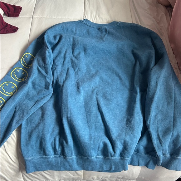 Urban Outfitters Nirvana Multicolor Graphic Crewneck Sweatshirt - Picture 3 of 3